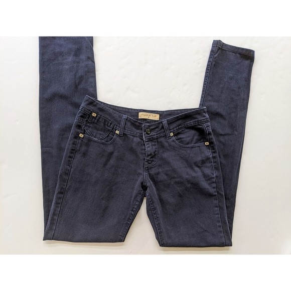 Nuna Lie Women's Size Small 28/30 Blue Skinny Jean Denim Stretch Pants - Picture 3 of 9